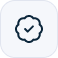 icon badge check