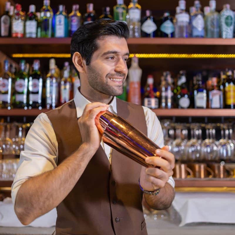 bartender preparing cocktail at upscale bar 2025 03 06 04 45 22 utc
